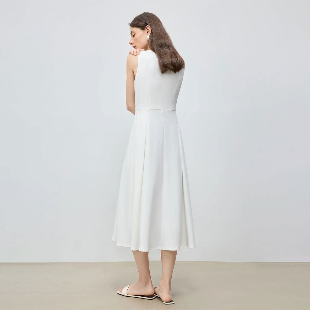 Sleeveless Summer Elegant Dress
