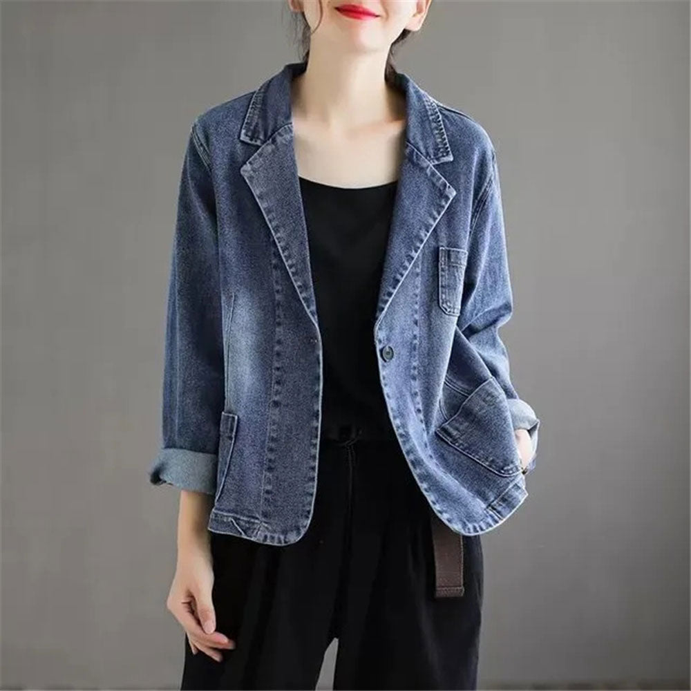 Retro Denim Casual jacket