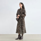 Checkered Maxi Vintage Style Dress