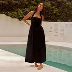 Halter Neck Maxi Dress