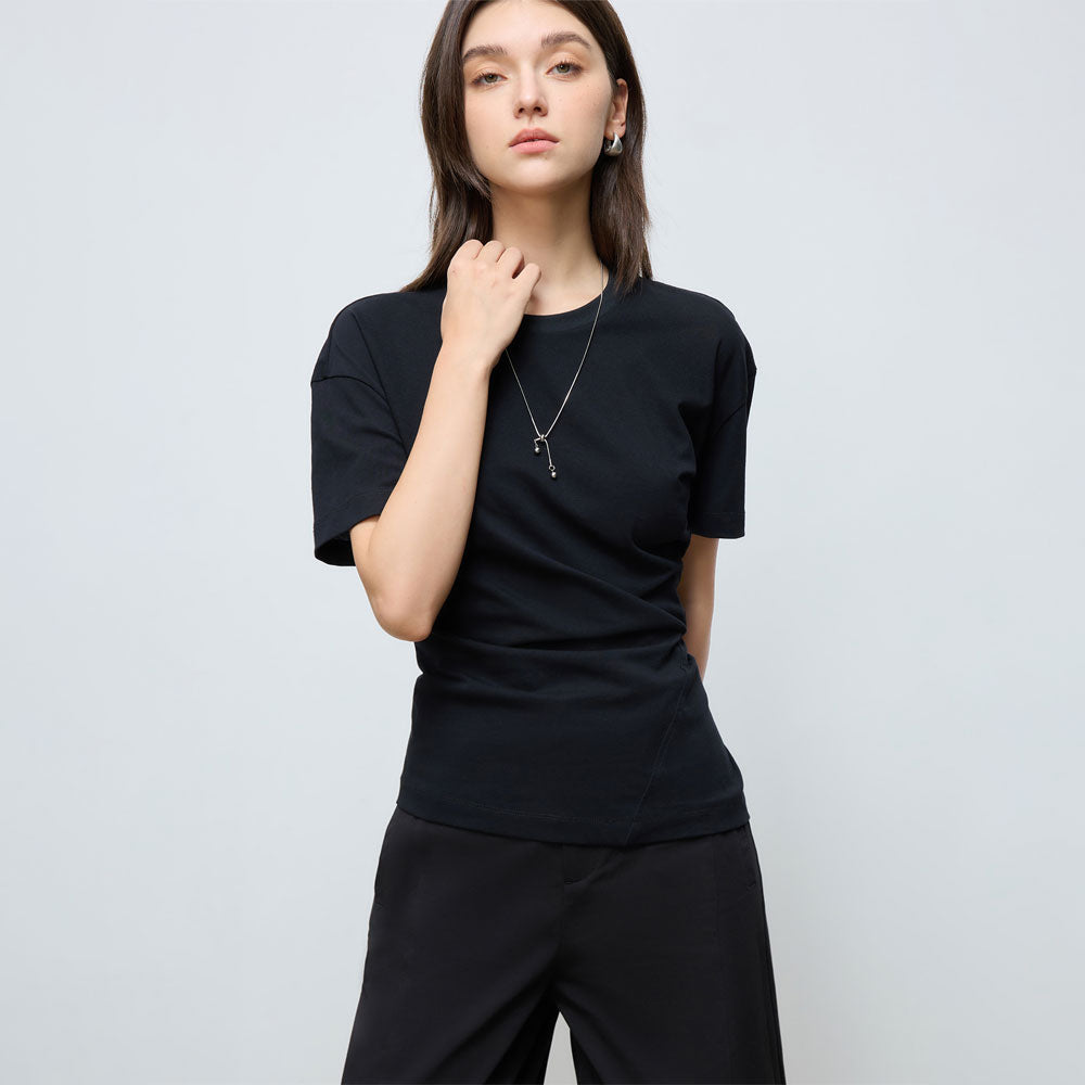 Versatile Knit T-Shirt