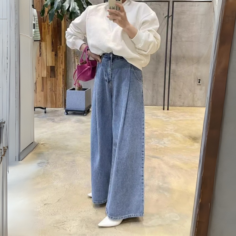 High Waist Wide Leg Jeans
