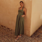 Halter Neck Maxi Dress