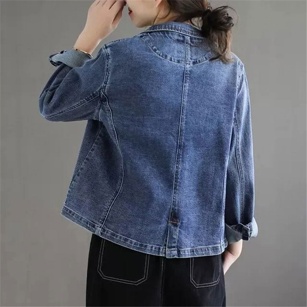 Retro Denim Casual jacket