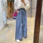 High Waist Wide Leg Jeans