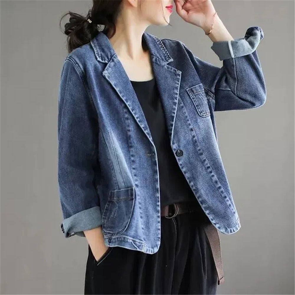 Retro Denim Casual jacket